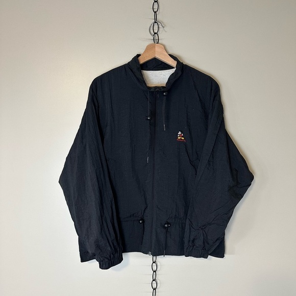 Vintage Disney Mickey Mouse International Light Jacket Large - Picture 2 of 5